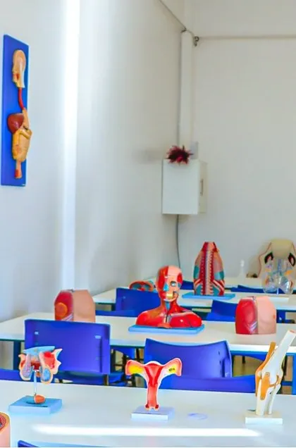 Laboratório de anatomia da UCP